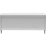 thumbnail of Royal Catering - Royal Catering RCSSCB-200X60-E Meuble Bas en INOX Plan De Travail Cuisine Armoire avec Portes Coulissantes (Capacité de 600 kg,