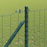 thumbnail of vidaXL Zaun mit Pfosten Grün 1,2 x 25 m Stahl
