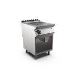 thumbnail of Mareno M1-700 Gas-Grillplatte mit 2/3 glatter und 1/3 gerippter Chromplatte, 60cm