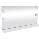 thumbnail of Specchio per trucco con luci Murrieta bianco