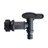 thumbnail of Robinet raccord rapide clipsable 20-27 mm pour récupérateur d'eau - NOIR