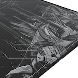 thumbnail of Titanwolf Gaming Mauspad XXL, glattes Stoffgewebe, Speed Mousepad 900 x 400mm große Fläche, HUD Motiv