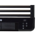 thumbnail of PURLINE Radiador Toallero Negro con calefactor integrado y control WiFi NTW-11B TURBO