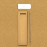 thumbnail of Borsa 2 bottiglie kraft marrone manici ritagliati 18+9x42cm per 100 unità – Gimex