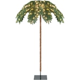 thumbnail of COSTWAY 180 cm Palma artificiale Albero artificiale illuminato con 250 luci LED in bianco caldo, con 813 punte e supporto in metallo