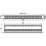 thumbnail of Metz Connect Patchfeld C6Amodul 24Port TN C6Amod-MP24-7035 130B11P0-E-90