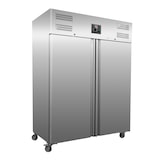 thumbnail of L2G - GN1410TN - armoire refrigeree inox, 2 portes, gaz r290 -2/+8°c ventile, 6 grilles gn2/1