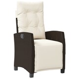 thumbnail of vidaXL 7-teiliges Gartentischset in Braun aus Poly-Rattan