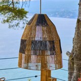 thumbnail of Lumisky ZAHARA Solar-Pendelleuchte, 50 cm Durchmesser, 5 m Länge Seil Beige