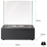 thumbnail of Bio Ethanol Kamin Tischkamin Tischfeuer 30x30x35 Feuerstelle Terassenfeuer