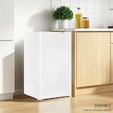 thumbnail of homeX Kühlschrank ohne Gefrierfach, Vollraumkühlschrank klein - 88 Liter, Tischkühlschrank freistehend, weiß, CS1016-W