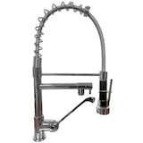 thumbnail of Rubinetto miscelatore cucina professionale industriale con leva clinica doppia uscita