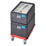 thumbnail of (PACK 24 uds) - CAMBRO - EPP180-110 - Contenedor isotérmico carga superior (Cam Gobox) (GN 1/1 - 46L) - 60x40x31,6 cm (Ext) - 53,8x40x25,3 cm (Int)