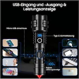 thumbnail of Taschenlampe LED Aufladbar, 2000 Lumen, 300 m Zoom, Wasserdicht