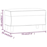thumbnail of vidaXL Sitzbank Rosa 70x35x41 cm Samt
