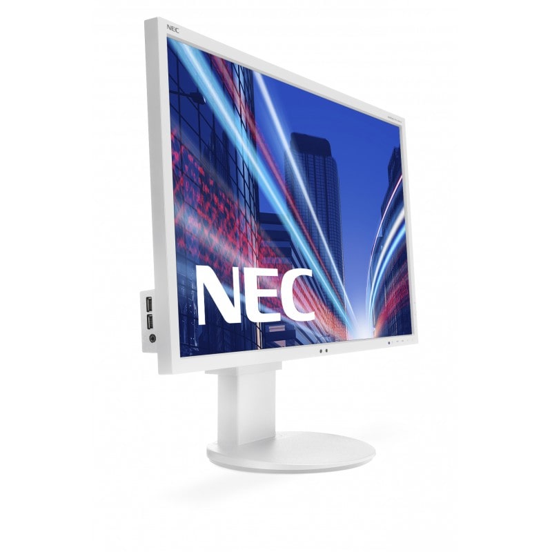 NEC Display MultiSync EA244WMi LED-Monitor 61cm/24" IPS 5 ms Weiß EEK: B