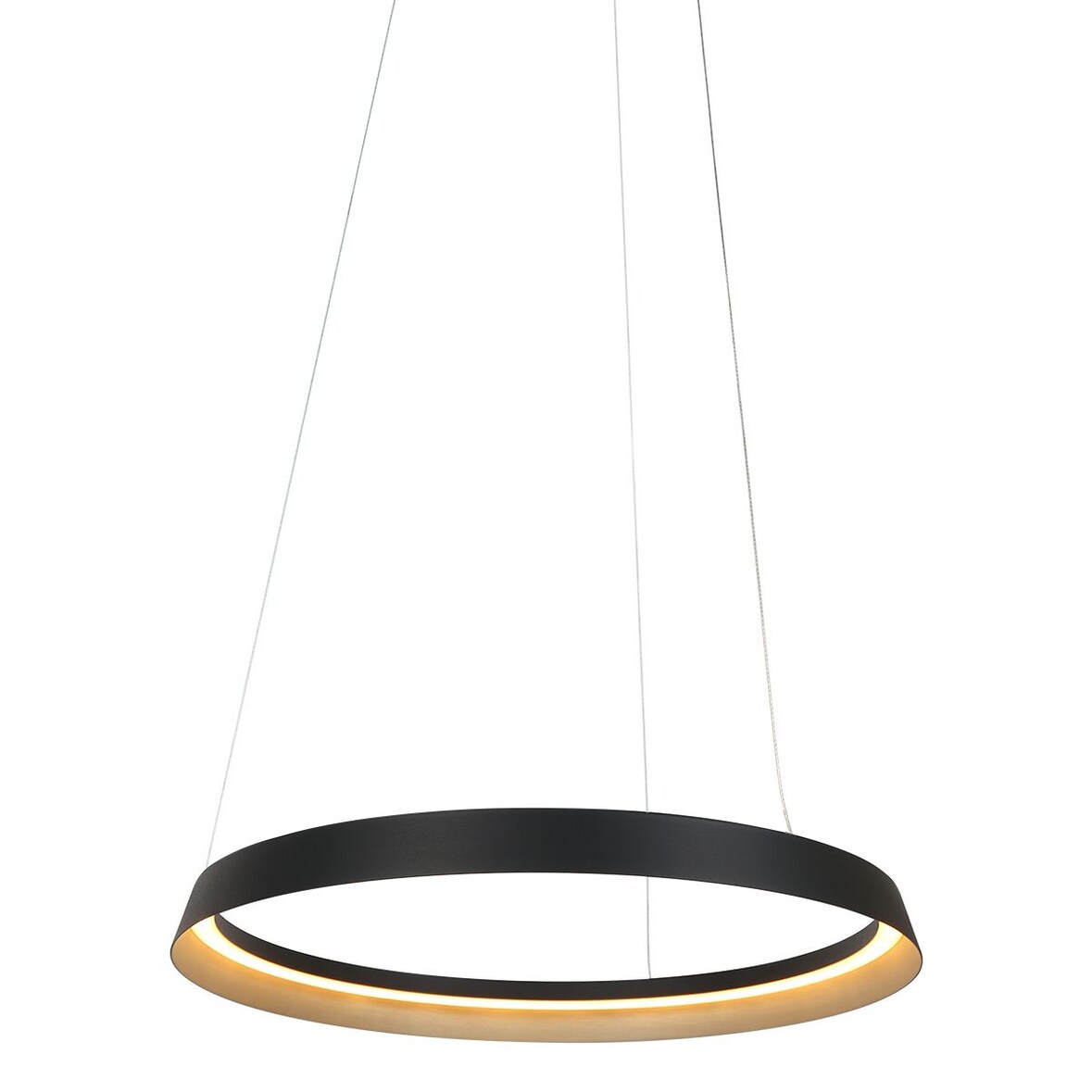 Steinhauer Pendelleuchte 1-fl. "Ringlux" 3692ZW Schwarz