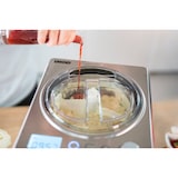 thumbnail of Unold 48872 Eismaschine Exklusiv für ca. 2 Liter Eiscreme Vollautomatischer, selbstkühlender Kompressor