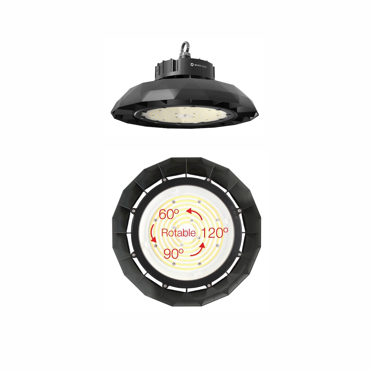 Industriële LED-lamp UFO LENS DALI 150W 100-260V
