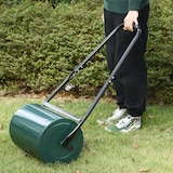 thumbnail of Outsunny Rullo per Prato da 30L di Capacità in Metallo Verde Scuro