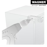 thumbnail of WAGNER Möbelbein - WINKEL - 35 x 35 x 135 mm, Stahl verzinkt, filigran, Retro Look mit Loft Charakter - 12011301