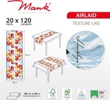 thumbnail of MANK Tischläufer aus Airlaid - Ivonne in Blau, 40 cm x 24 m , 1 Stück - Mohnblumen Floral Blüten