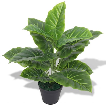 VidaXL kunstplant kunstgras groen-bruin 90cm