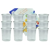 thumbnail of 12er Set Weck Gläser 160 ml Sturzgläser incl. Diamant-Zucker Gelierzauber Rezeptheft