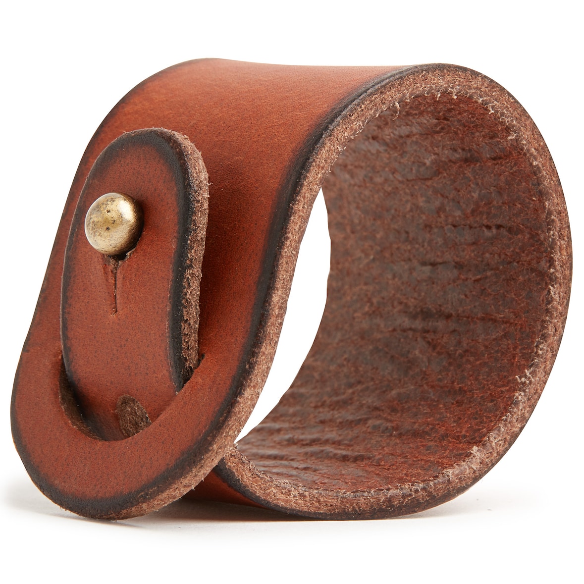 Served with Style - 111031 Camel - Servetring met 4 cm breed verstelbaar