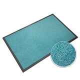 thumbnail of Schmutzfangmatte "Monochrom" - Teppich für Eingangsbereiche / 135 x 200 cm (Türkis)