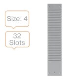 thumbnail of Bande pour planning à fiches T, indice 4, 32 fentes