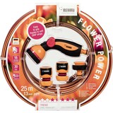 thumbnail of Rehau tuinslangset flower power oranje (1/2") 25 meter rol - incl. Spuitpistool 7 standen