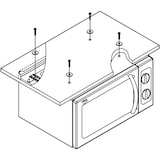 thumbnail of Silva Homeline MWU 20.4 Mikrowelle Silber 700 W Unterbaufähig, Timerfunktion
