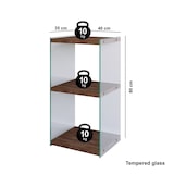 thumbnail of WellHome Rhin - 100% grenen massief houten boekenkast 40x35x80cm