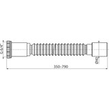 thumbnail of A792 Flexianschluss Metallmutter 6/4"×40