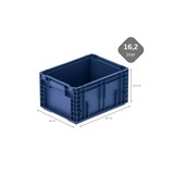 thumbnail of PROREGAL 10x VDA KLT Kleinladungsträger mit Verbundboden | HxBxT 21,3x30x40cm | 16,2 Liter | KLT, Transportbox, Transportbehälter