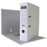 thumbnail of 100 x Ordner A4 8 cm PP Kunststoff Weiss Aktenordner Briefordner Breit 80 mm