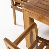thumbnail of Conjunto de jardín de madera teca, Mesa de 240 cm de largo y 8 sillones apilables, Madera teca grado A,Set sillas y mesa de teka.
