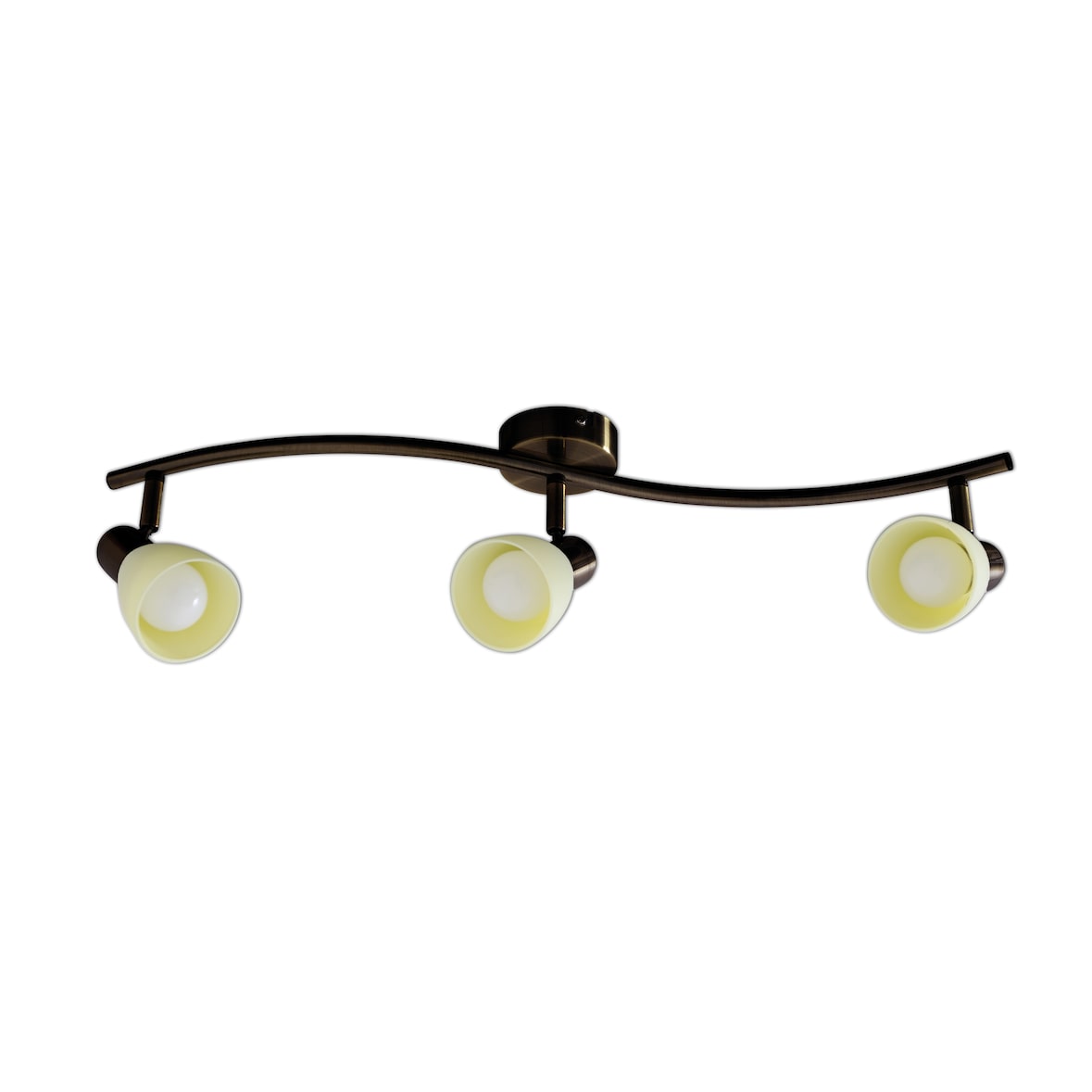 Näve 3er LED-Wand-u.Deckenspot "Mestre"