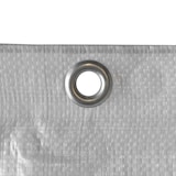 thumbnail of Gerüstplane 2,10 x 10 m, weiße Bauplane, 150 g/m²