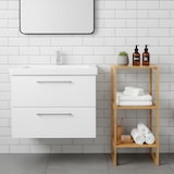 thumbnail of Estante modular em bambu com 3 níveis Canoply 84x35.1x33.5cm Natural Thinia Home