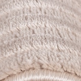 thumbnail of Teppich Kurzflor 3D-Effekt Modern Waschbar Strapazierfähig Esszimmer Flur OEKO-TEX Beige 160x230 cm Gekettelt – ILLER von Kadima Design