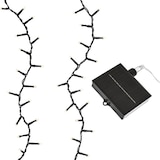 thumbnail of LED Solar Lichterkette warmweiß 11m 8 Modi USB Garten Outdoor Außen
