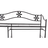 thumbnail of Bengaleiro de metal Genebra, bengaleiro armário prateleira de metal 172x100x43cm ~ com cortina