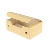 thumbnail of MONOUSO - Scatola di Carta per Fritti Kraft Piccola 11,5x7,2x4,3cm (25 Pezzi)