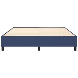 thumbnail of vidaXL Bettgestell ohne Matratze Blau 180x200 cm Stoff