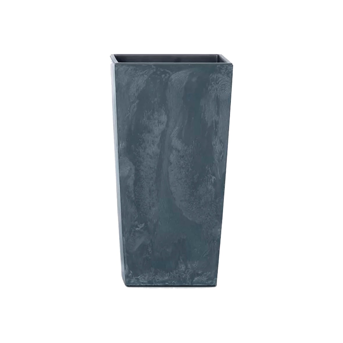 Prosperplast - Vaso URBI SQUARE BETON EFFECT 2L - 12,6x12,6x20cm colore Antracite