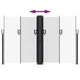 thumbnail of vidaXL Windscherm uittrekbaar 160x1200 cm wit