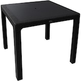 thumbnail of MF - Mesa de Exterior Modelo MIJAS Negra - Fabricada en Polipropileno 90x90 cm