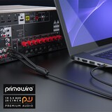 thumbnail of Primewire Cinch zu 3,5-mm-Klinke Audio-Kabel, Stereo HiFi Audio-Adapter mehrfach geschirmt, RCA zu AUX - 10m